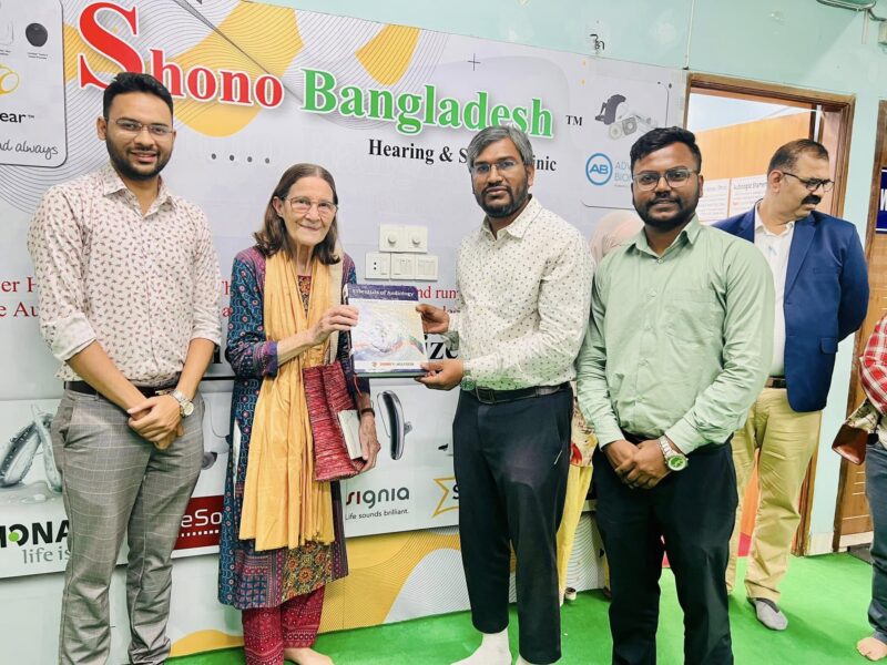 Dr. Valerie Ann Taylor Visits Shono Bangladesh – A Moment of Pride and Inspiration
